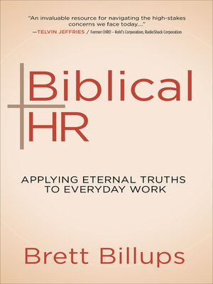 cover image of Biblical HR
